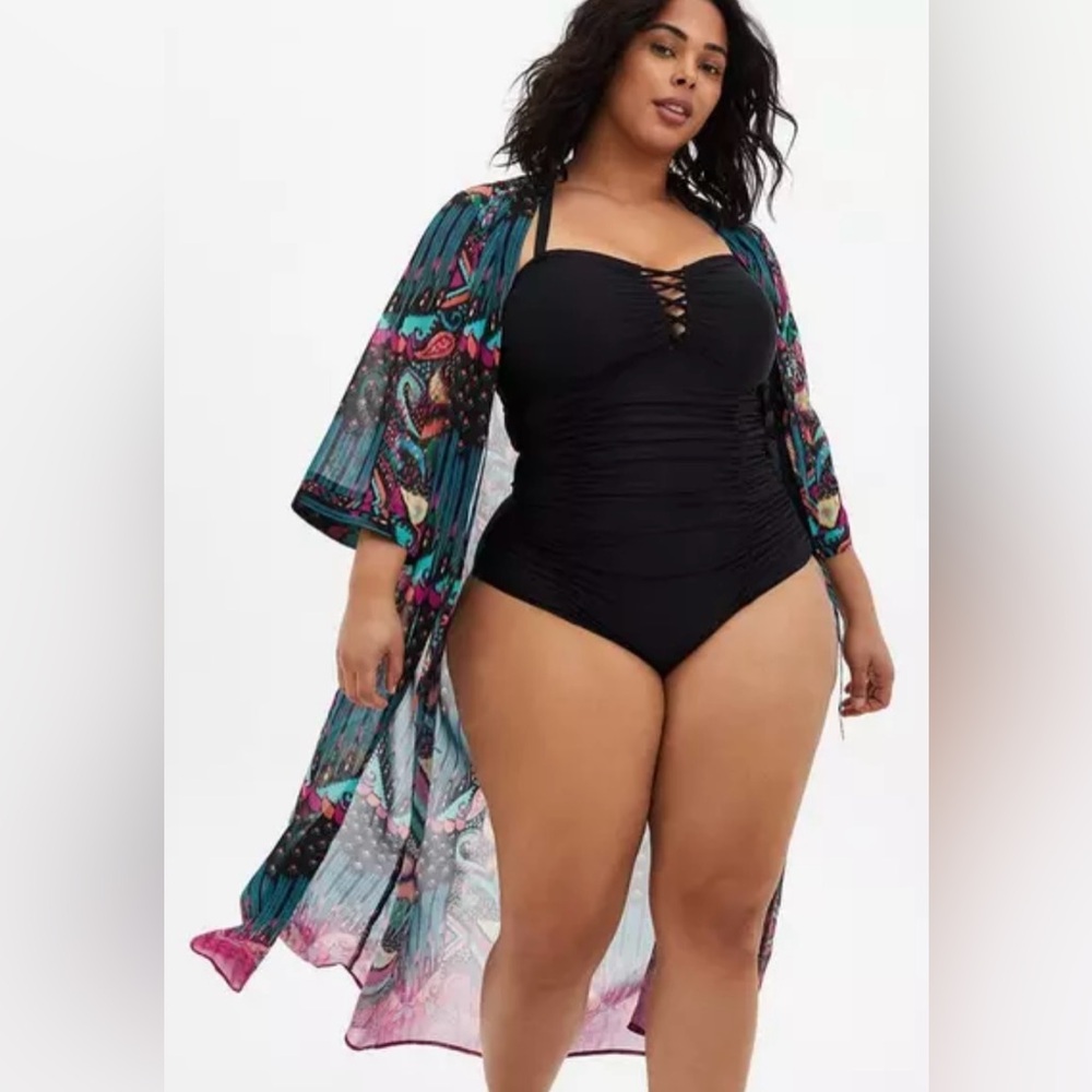 Torrid Ikat Kimono